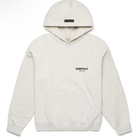 Fear of God Essentials Hoodie Light Oatmeal - Picture 2 of 5